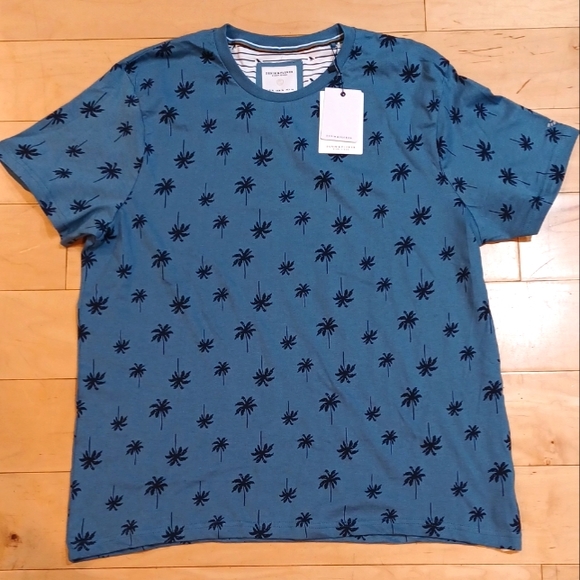 Nwt Denim Flower Ricky Singh Mens Blue 